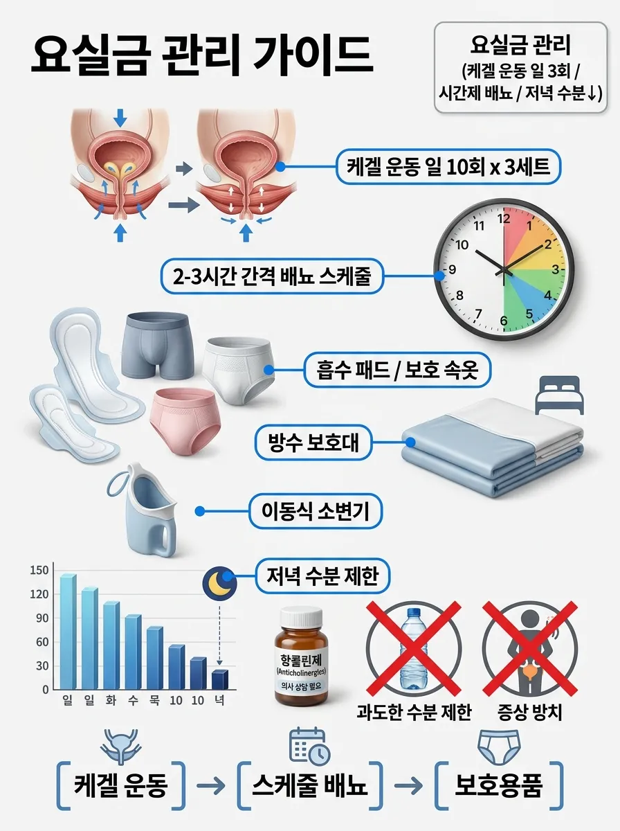 요실금 관리 가이드